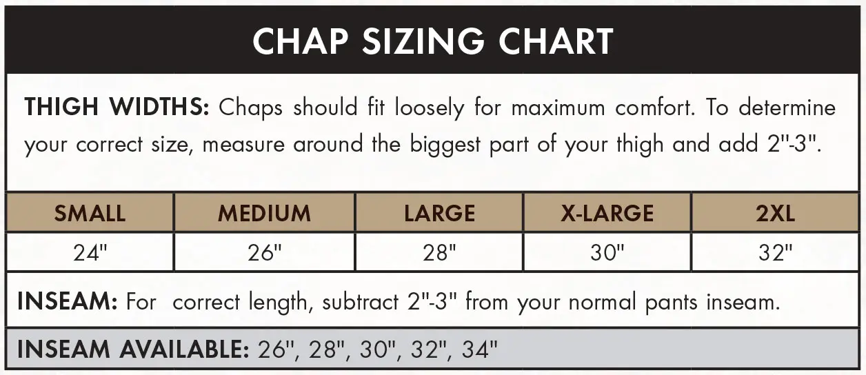 Dan's Waterproof Five Star Chaps #61-802 - Image 2