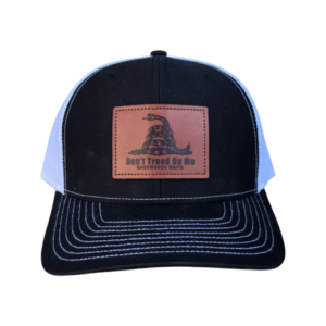 Don't Tread On Me Black/White Hat