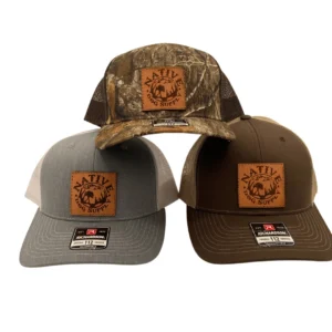 Native Leather Patch Hat